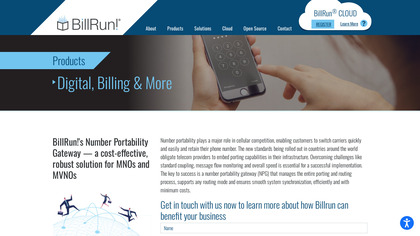 BillRun - Number Portability Gateway image