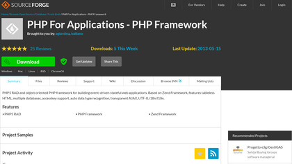 P4A - Php For Applications image