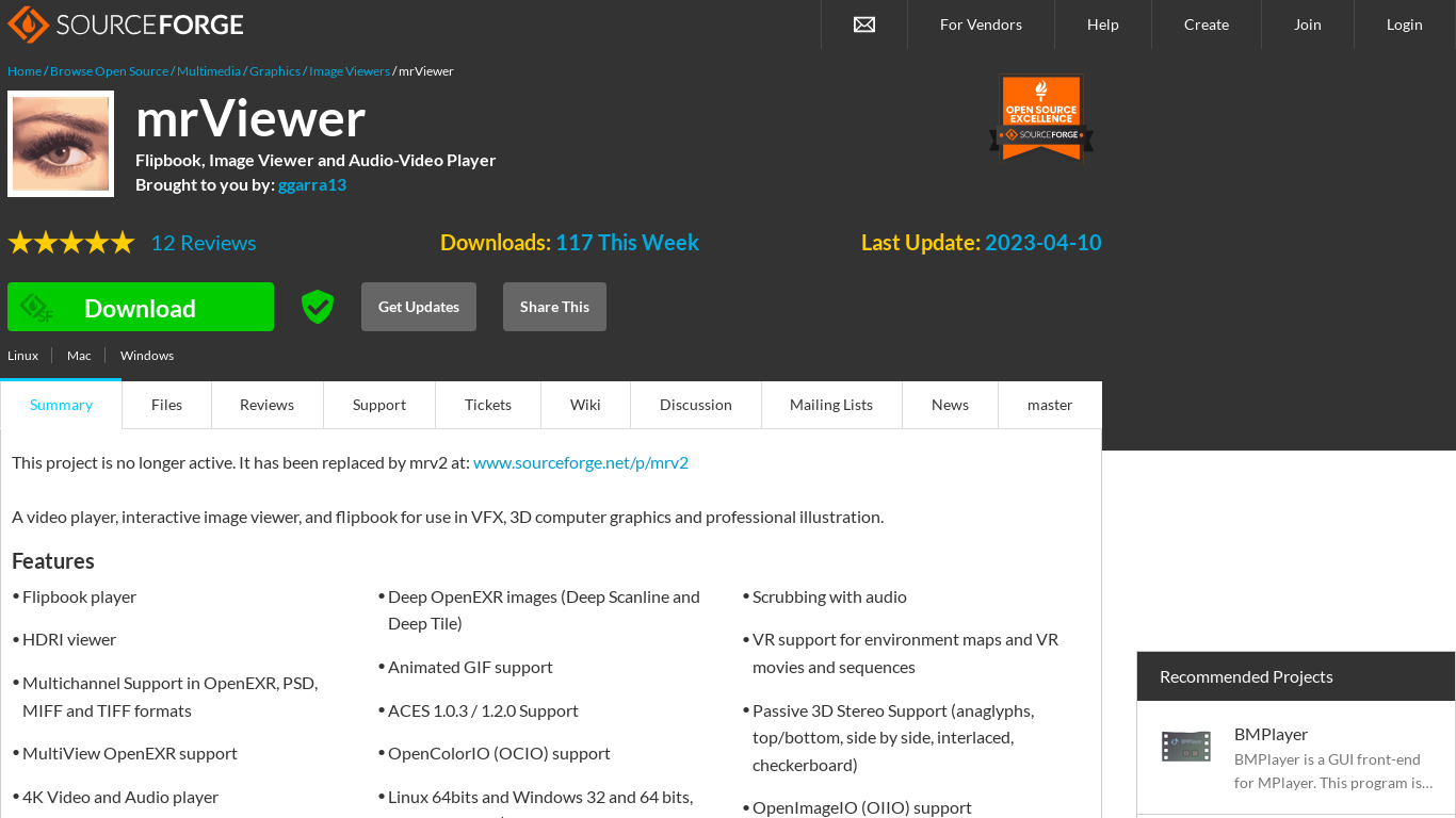 mrViewer Landing page