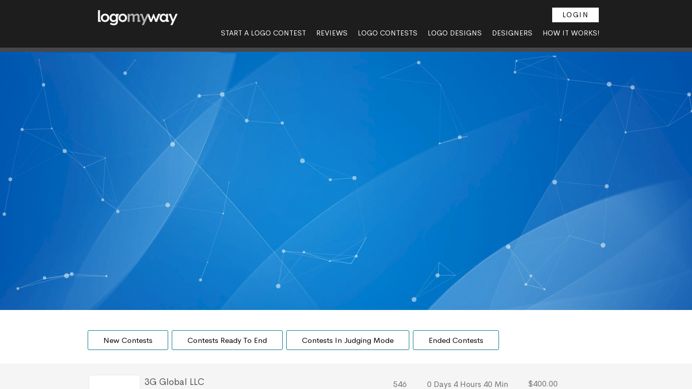 LogoMyWay Landing page