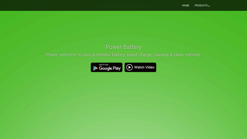 Power Battery Landing Page