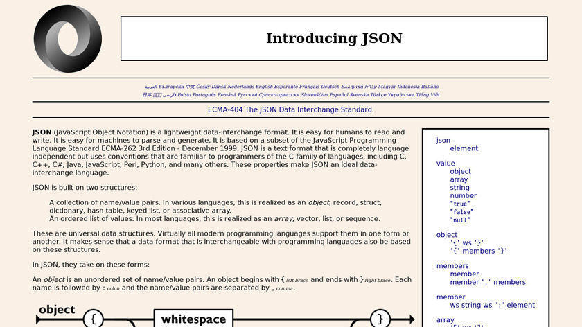 JSON Landing Page