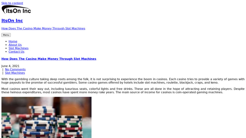 ItsOn Landing Page