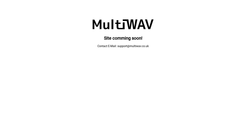 MultiWAV Landing Page