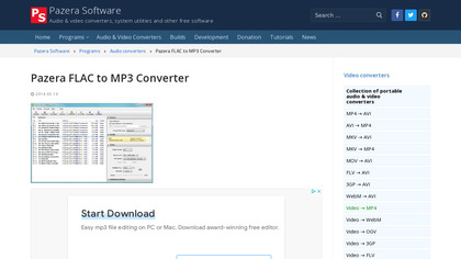 Pazera FLAC to MP3 Converter image