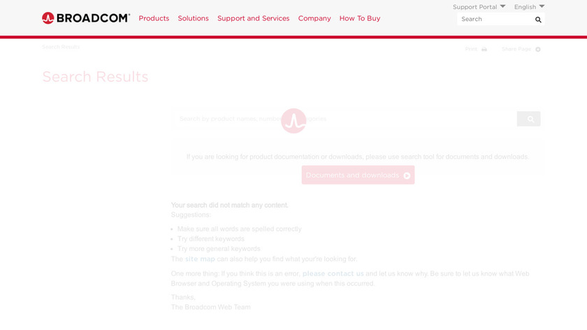 WIDCOMM Bluetooth Software Landing Page