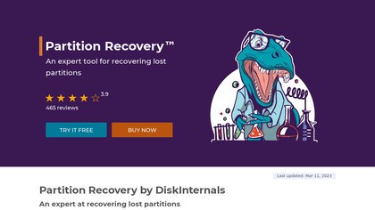 Partition Recovery by DiskInternals image