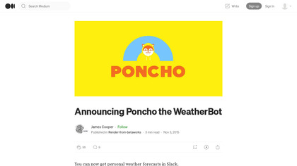 Poncho The Weathercat image