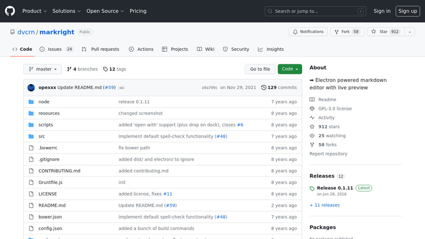 MarkRight Landing Page