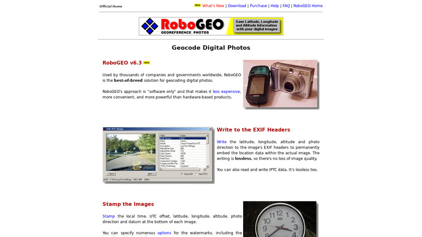 RoboGEO Landing Page