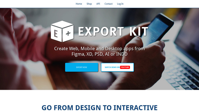 ExportKit Landing Page