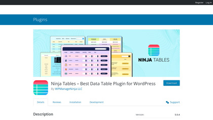 Ninja Tables image