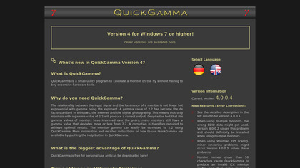 QuickGamma image