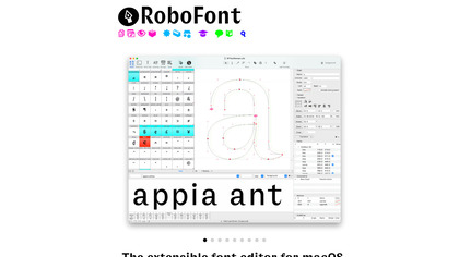 RoboFont screenshot