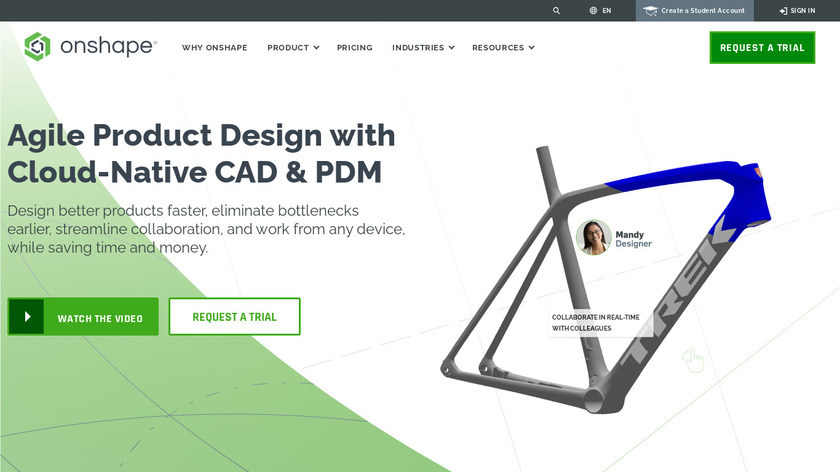 Onshape Landing Page
