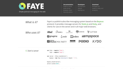 Faye screenshot