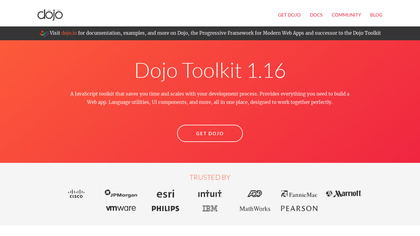 Dojo Toolkit screenshot
