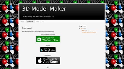 3D Model Maker image