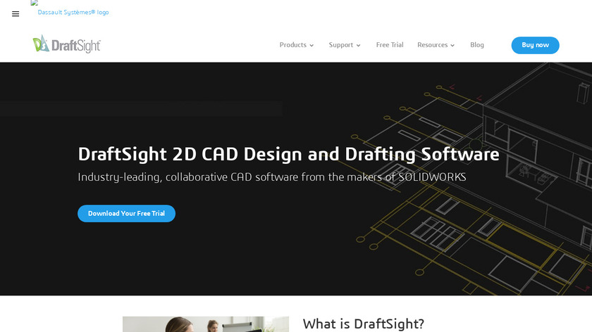 DraftSight Landing Page