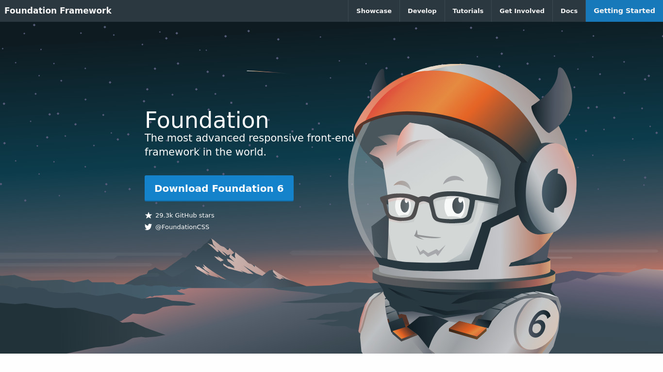 Foundation Landing page