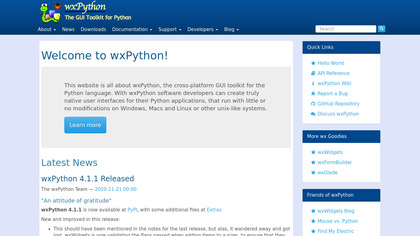 wxPython screenshot