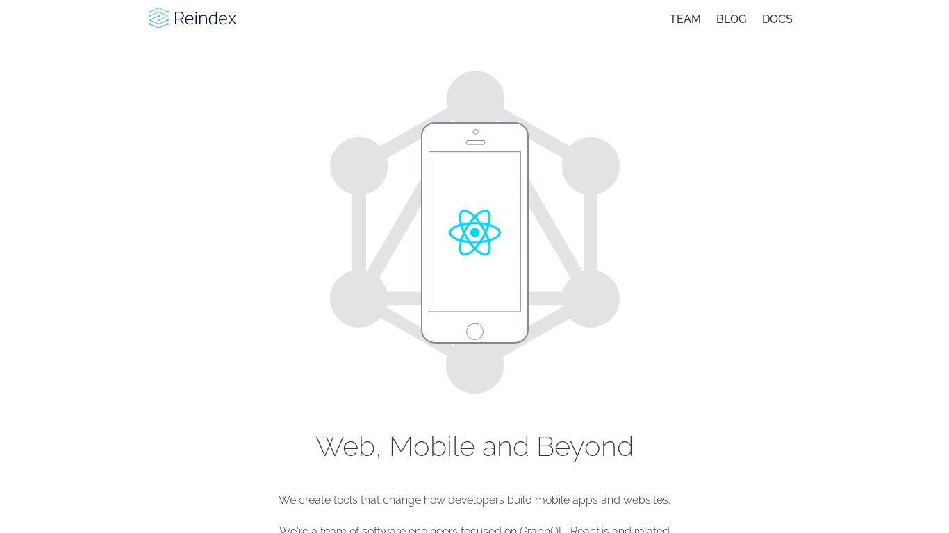 Reindex Landing page