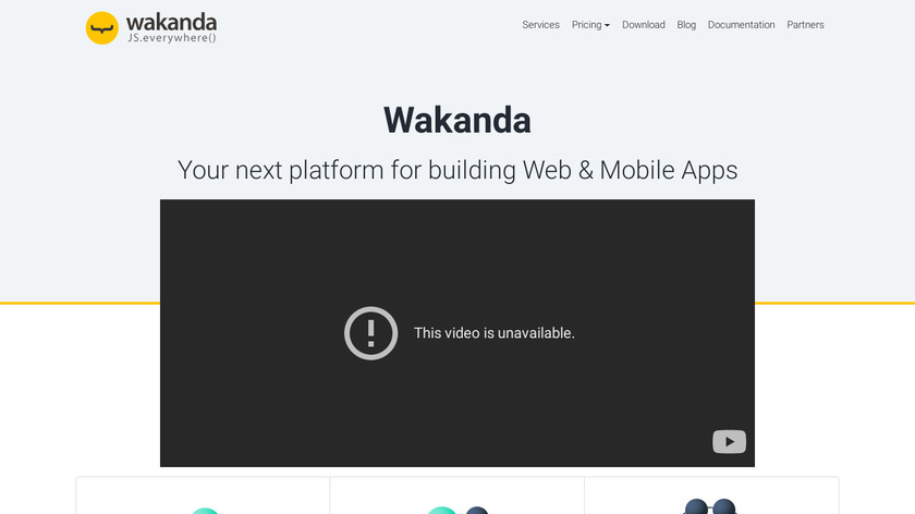 Wakanda Landing Page