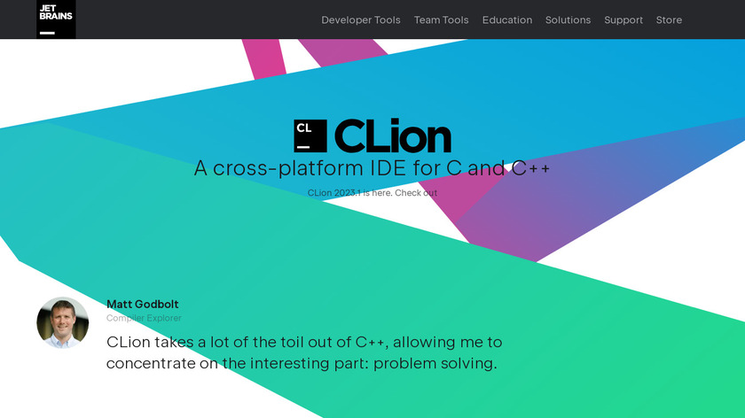 CLion Landing Page