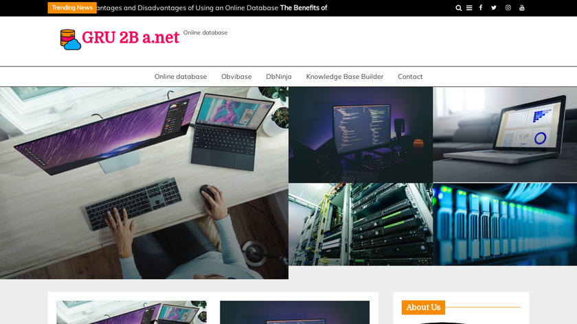 Grubba.net Landing Page