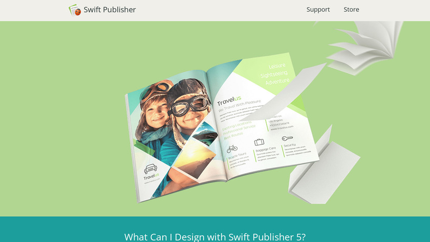 Swift Publisher Landing Page