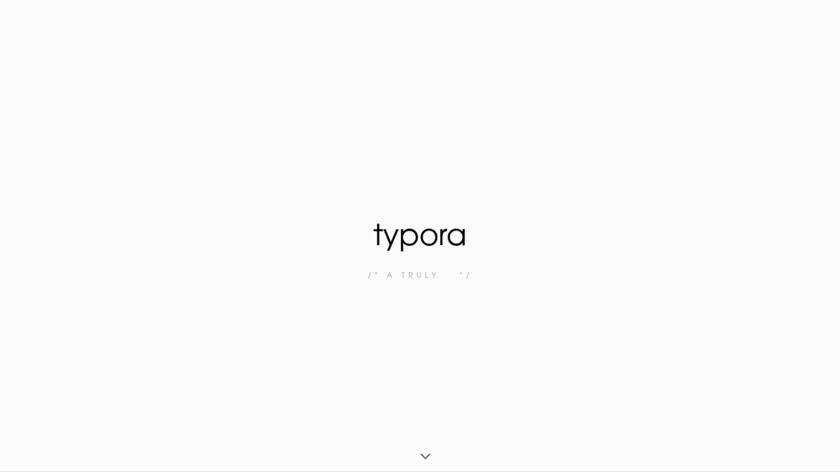 Typora Landing Page