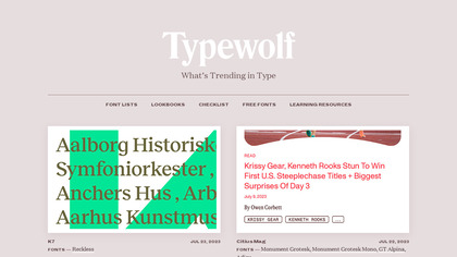 Typewolf image