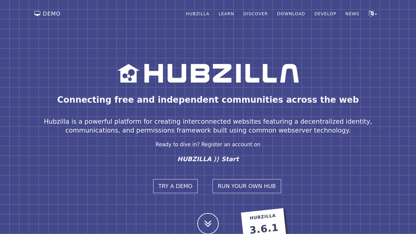 Hubzilla Landing Page