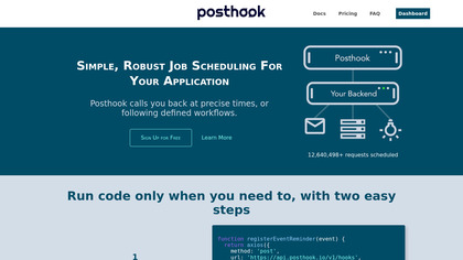 Posthook screenshot