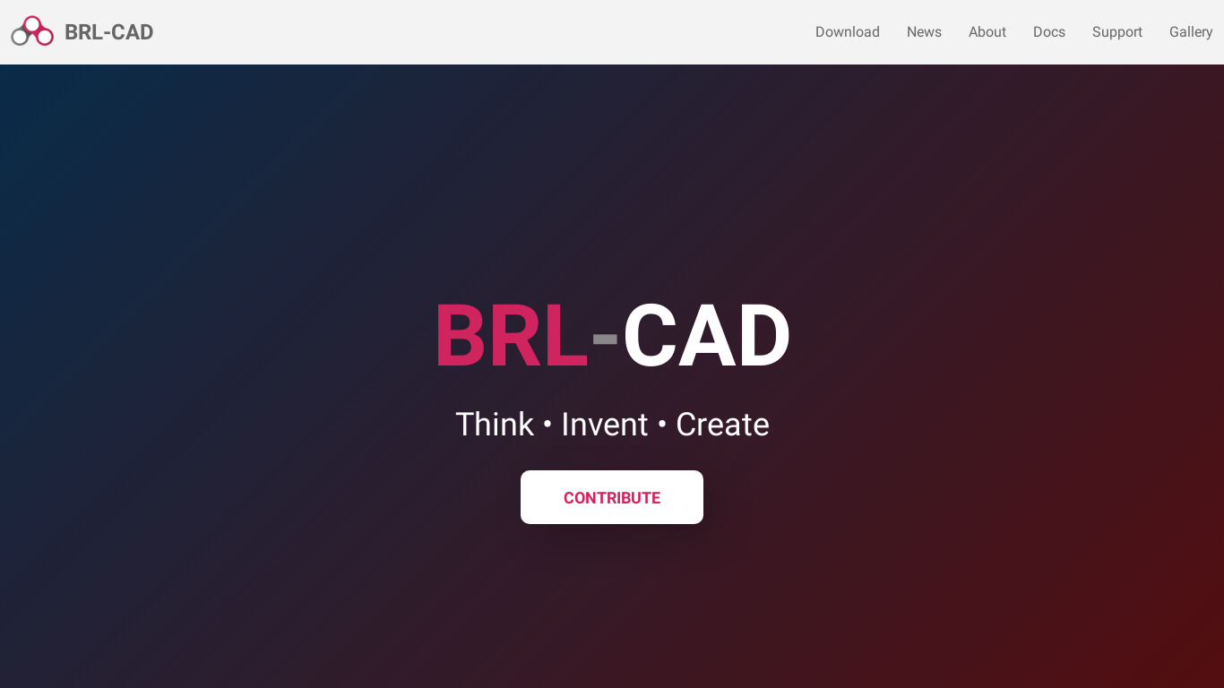 BRL-CAD Landing page