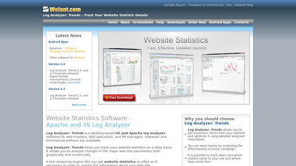 Log Analyzer Trends image