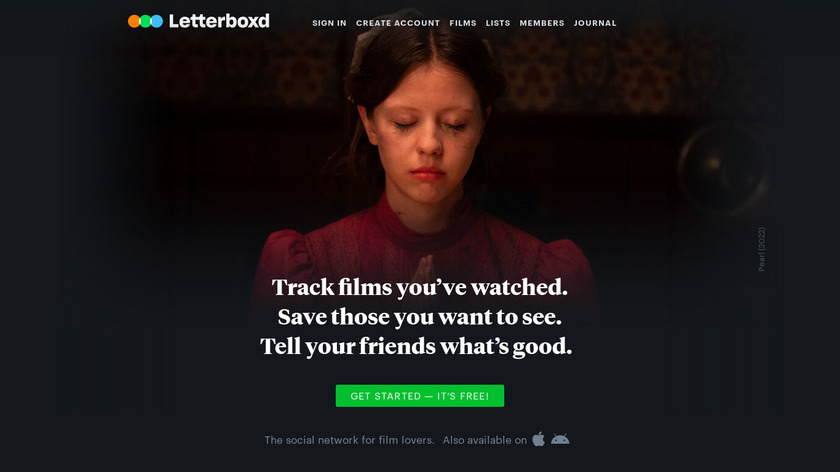 Letterboxd Landing Page