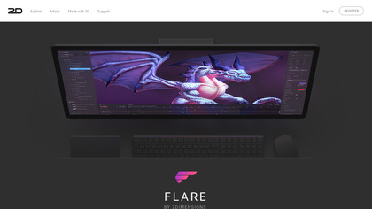 Flare 2D image