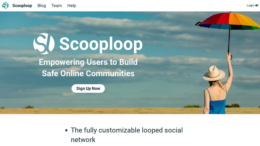 ScoopLoop Landing Page