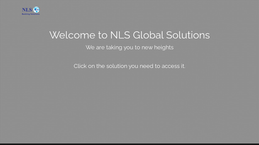 NLS Banking Solutions Landing Page
