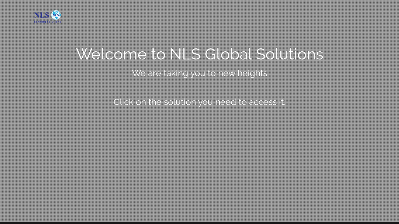 NLS Banking Solutions Landing page