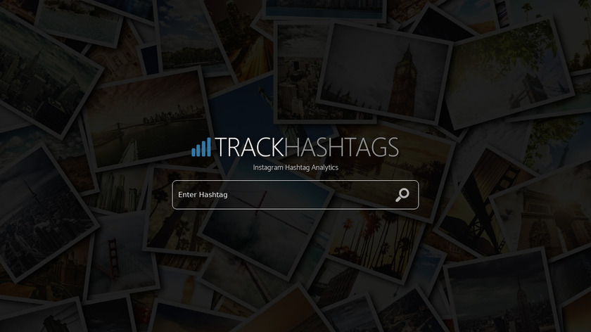 TrackHashtags Landing Page