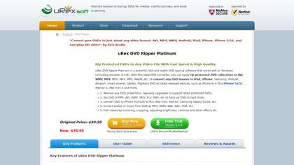 uRex DVD Ripper Platinum image