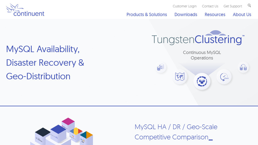 Continuent Landing Page