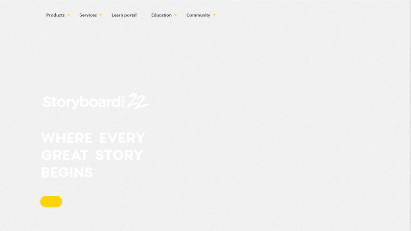 StoryBoardPro Landing Page