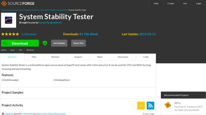 System Stability Tester image