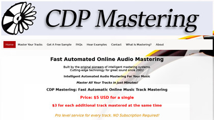 CDP Mastering image