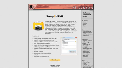 Snap2html image