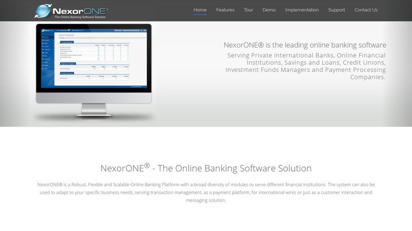 NexorONE Landing Page