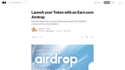 Airdrop by Earn.com image